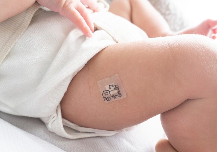 When are a baby’s first vaccinations administered?